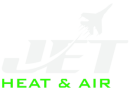 ac repair services bryant arkansas, jet heat & air logo